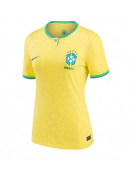 Billige Brasil Hjemmedrakt Dame VM 2022 Kortermet